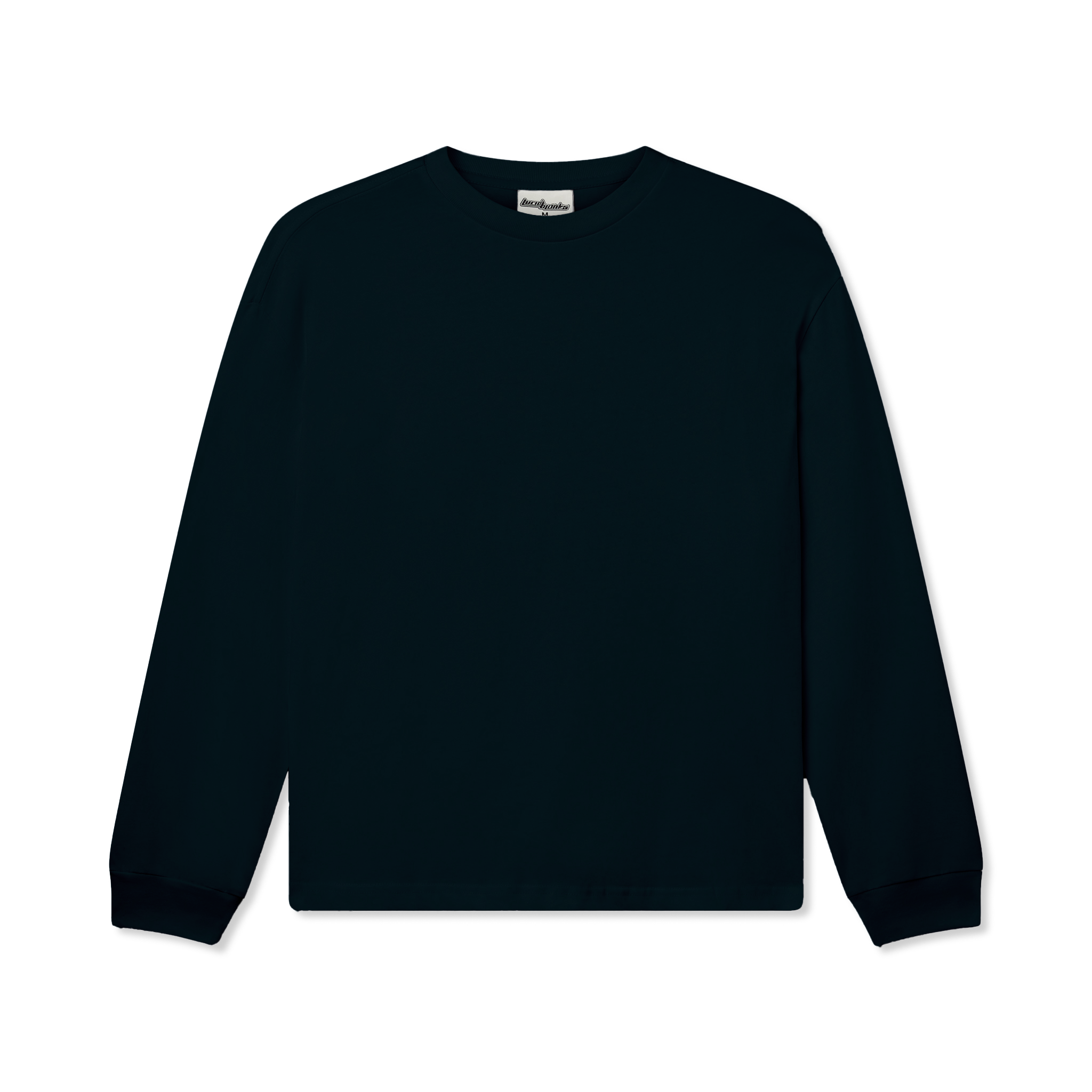 300 GSM 'Dark Navy' Long Sleeve Tee