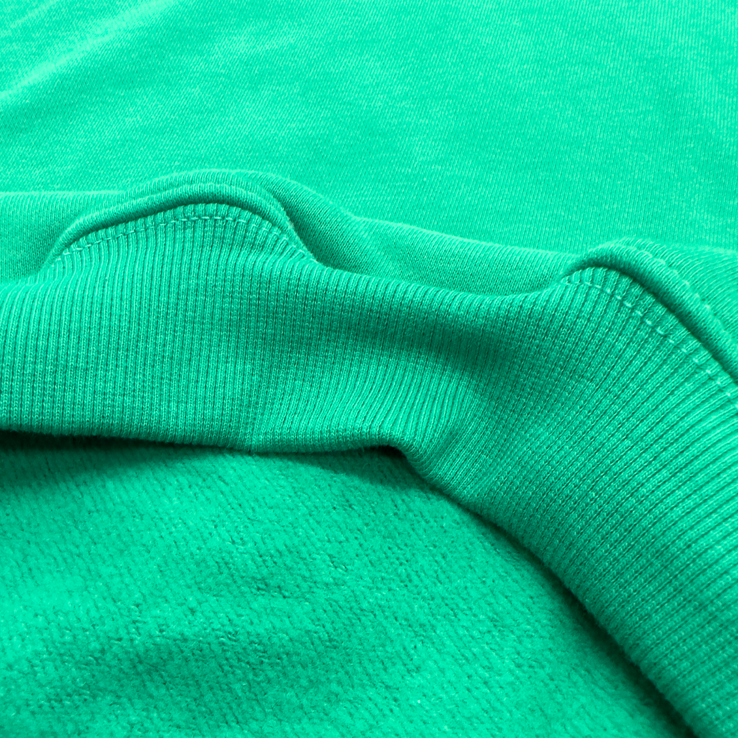 380 GSM 'Grass Green' Fleece Hoodie