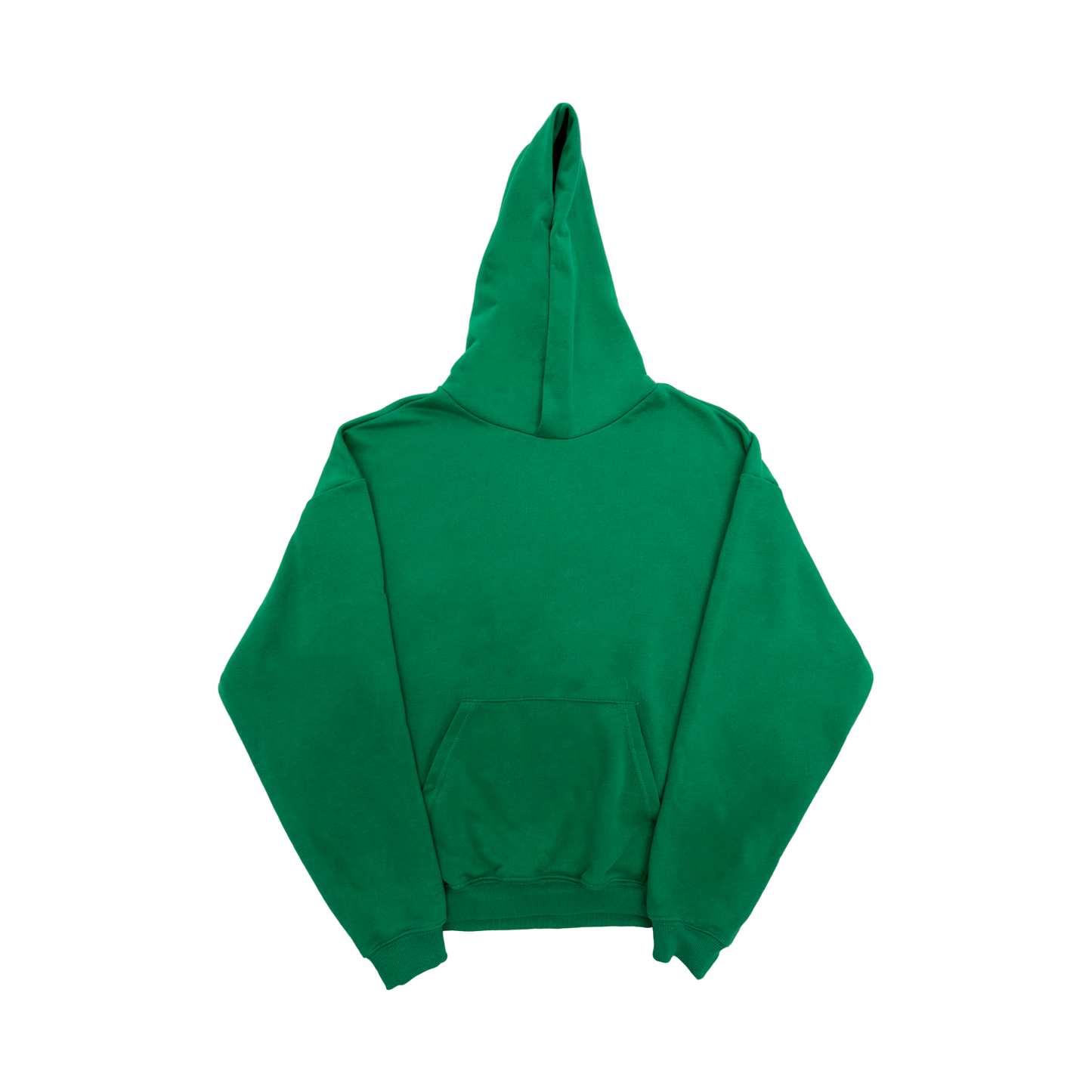 380 GSM 'Grass Green' Fleece Hoodie