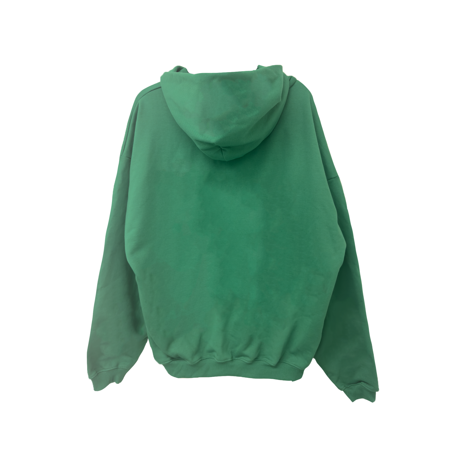 500 GSM Grass Green French Terry Cotton Hoodie