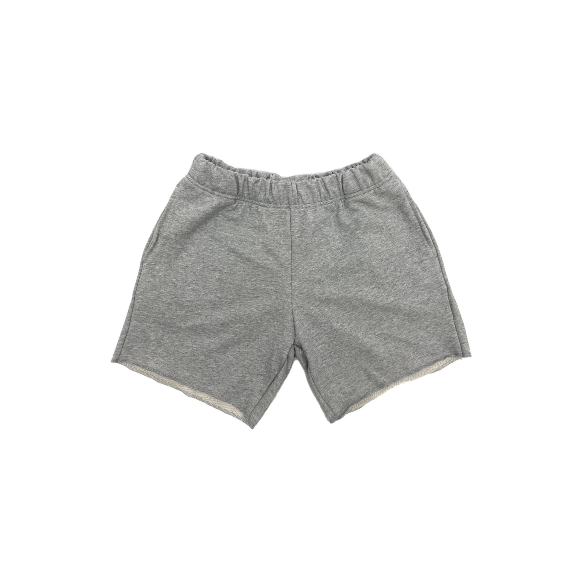 Grey top sweat shorts