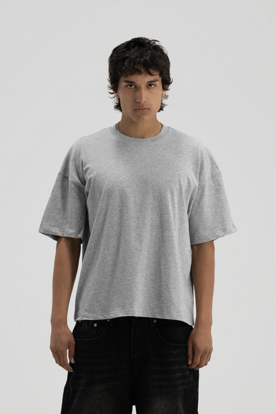 300 GSM 'Heather Grey' Core Tee V2 – LucidBlanks