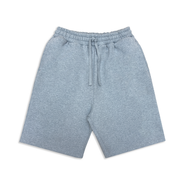 Heather Grey' Baggy Sweat Shorts – LucidBlanks