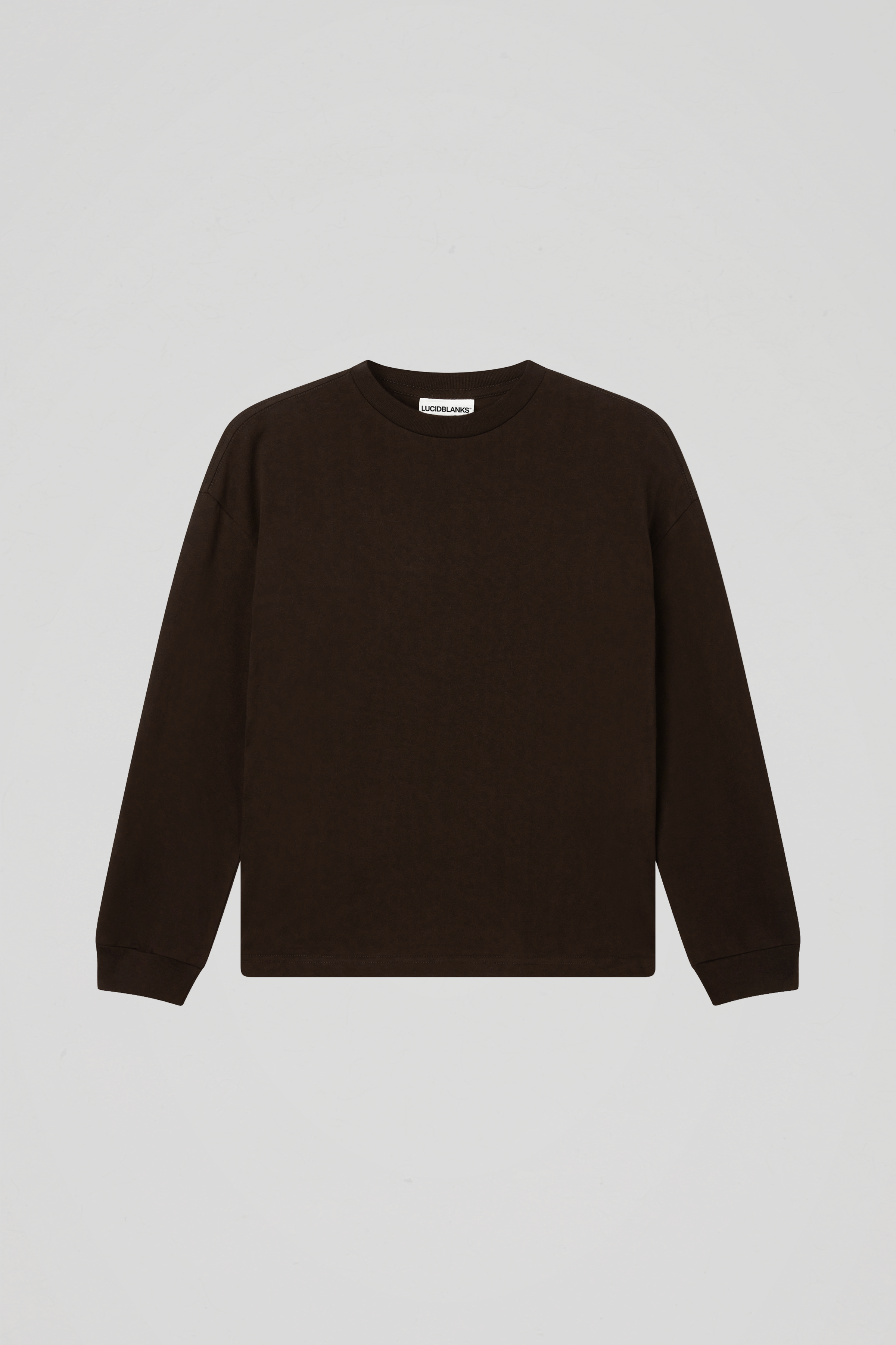 300 GSM 'Coffee' Long Sleeve Tee