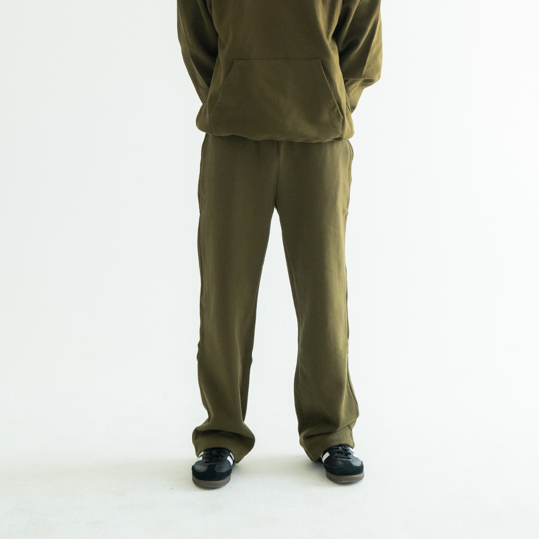 600 GSM 'Olive' Core Sweatpants