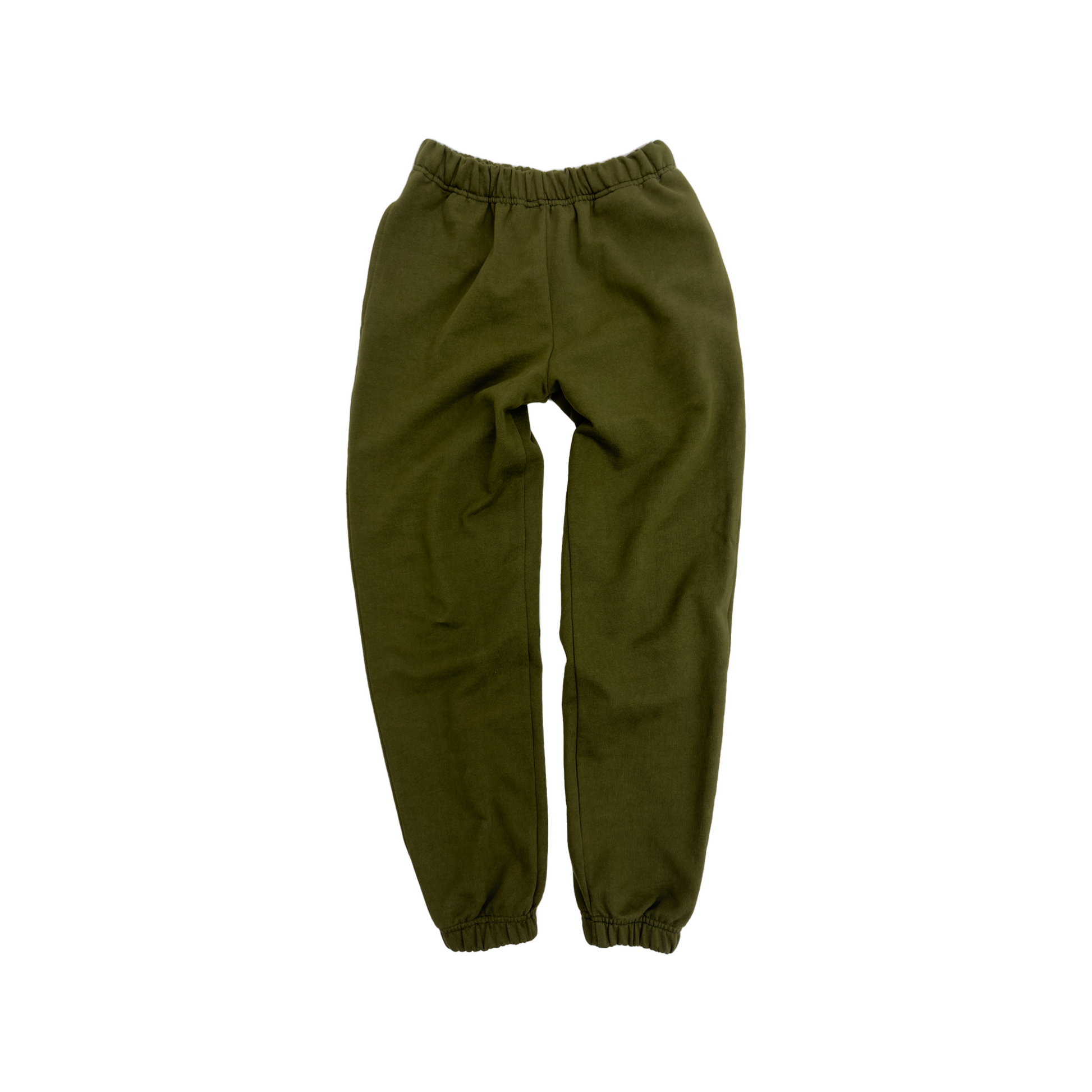 Olive green sweatpants best sale