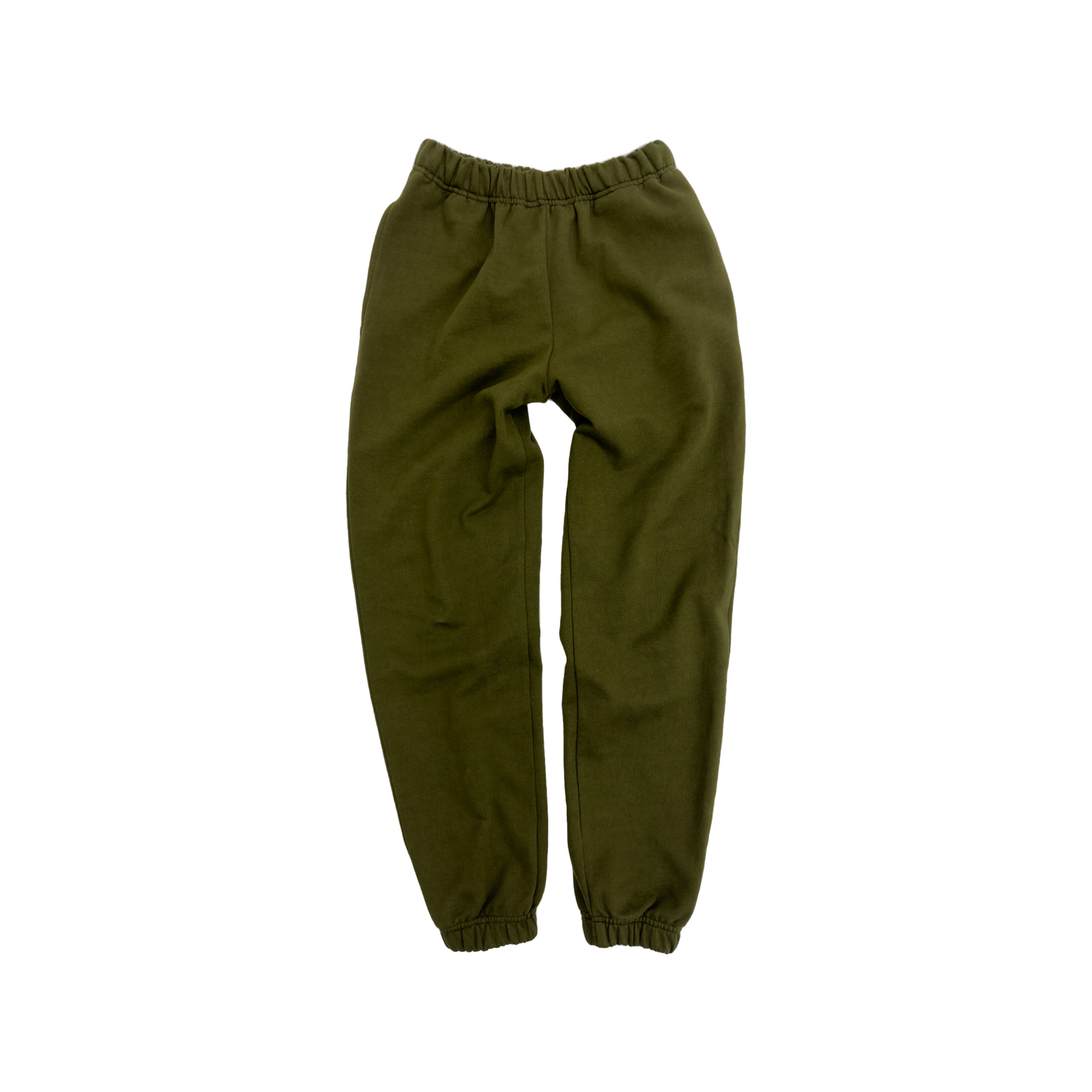 500 GSM 'Olive' French Terry Cotton Sweatpants – LucidBlanks