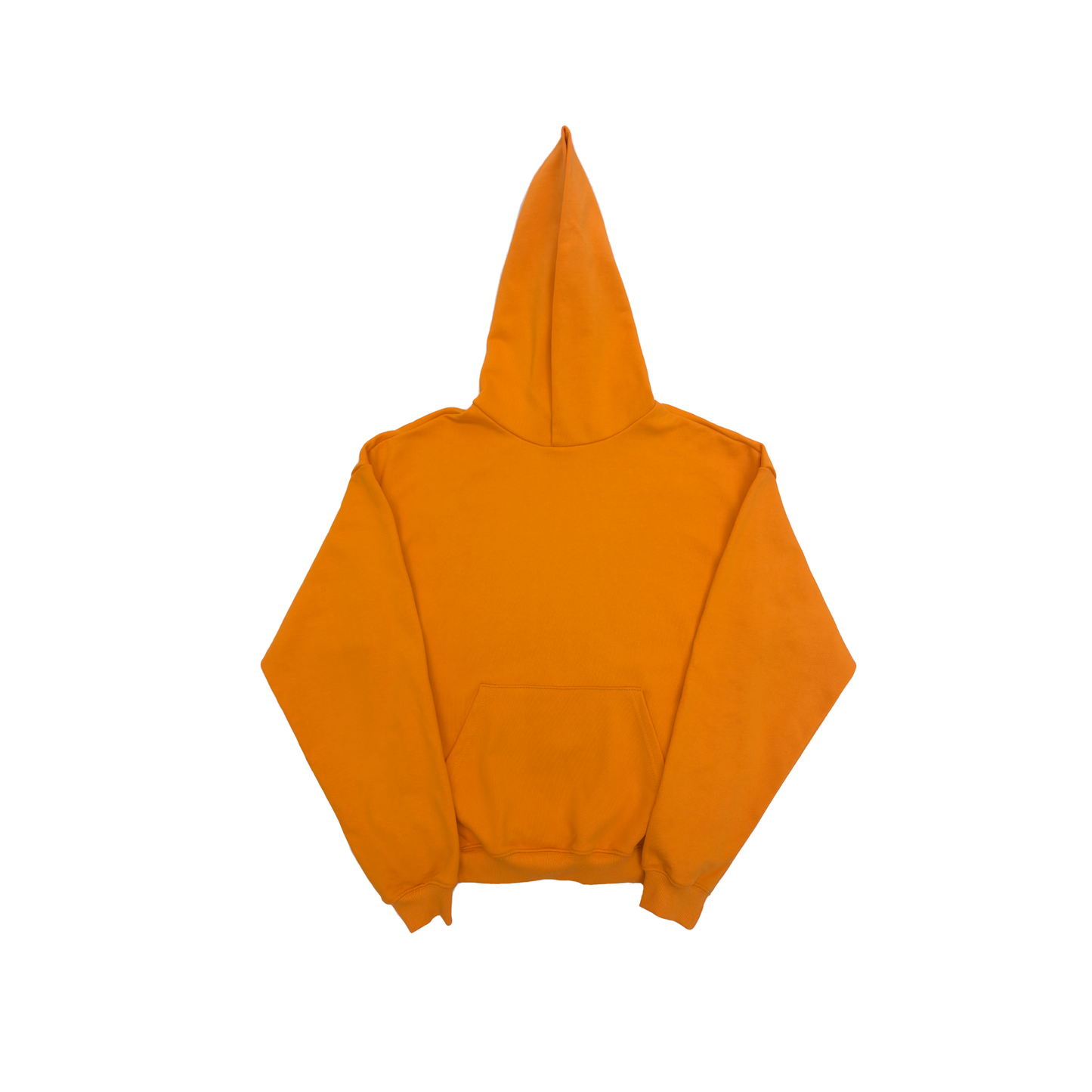 500 GSM Tangerine French Terry Cotton Hoodie