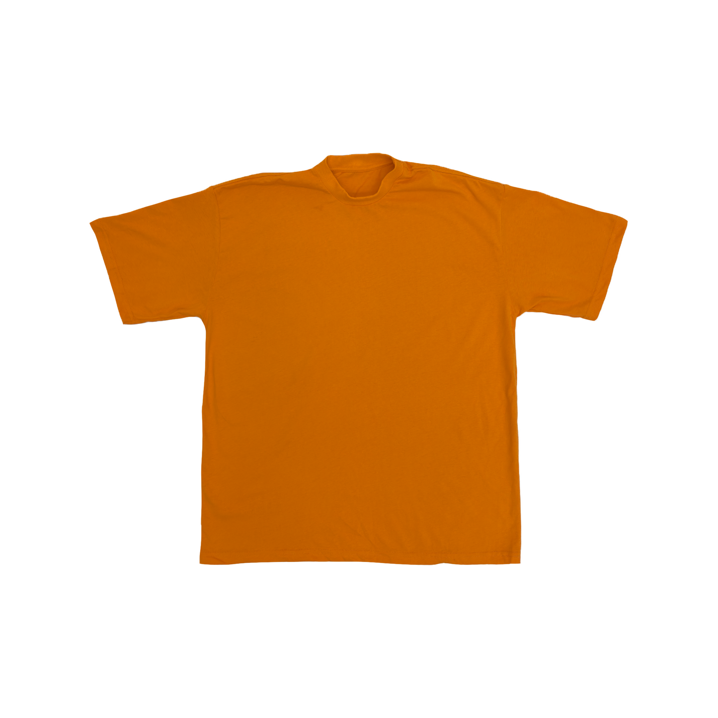 200 GSM 'Tangerine' Cotton T-Shirt – LucidBlanks