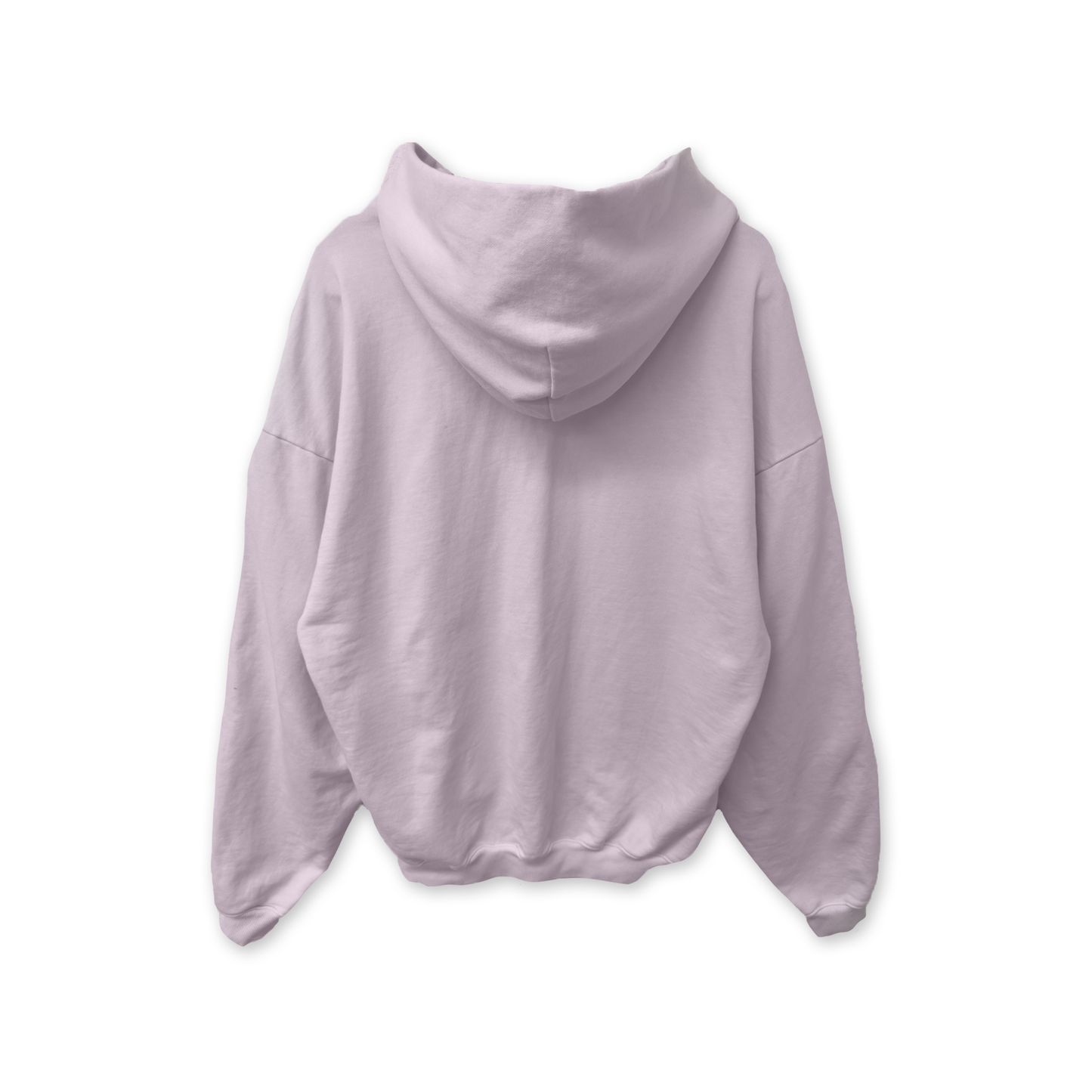 600 GSM Garment Dye 'Orchid' French Terry Cotton Hoodie