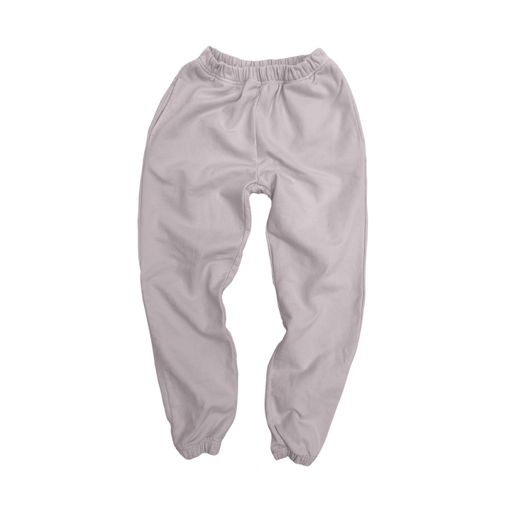 500 GSM Garment Dye 'Orchid' French Terry Cotton Sweatpants – LucidBlanks