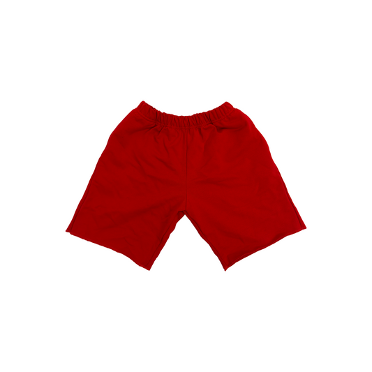 500 GSM 'Scarlet' French Terry Cotton Sweat Shorts