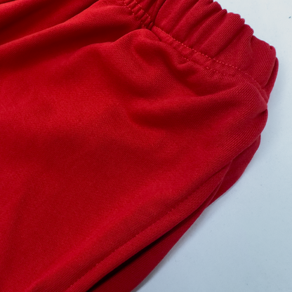 500 GSM 'Scarlet' French Terry Cotton Sweat Shorts