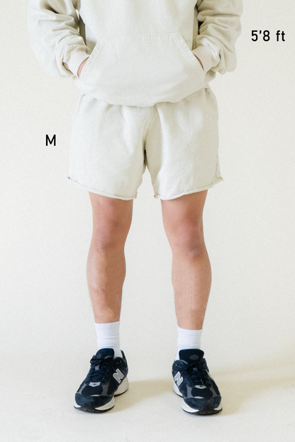 500 GSM 'Scarlet' French Terry Cotton Sweat Shorts