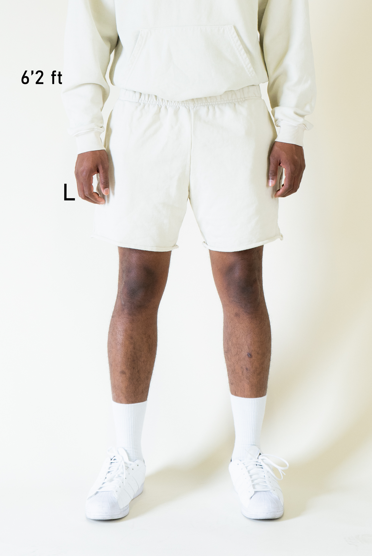 500 GSM 'Tangerine' French Terry Cotton Sweat Shorts