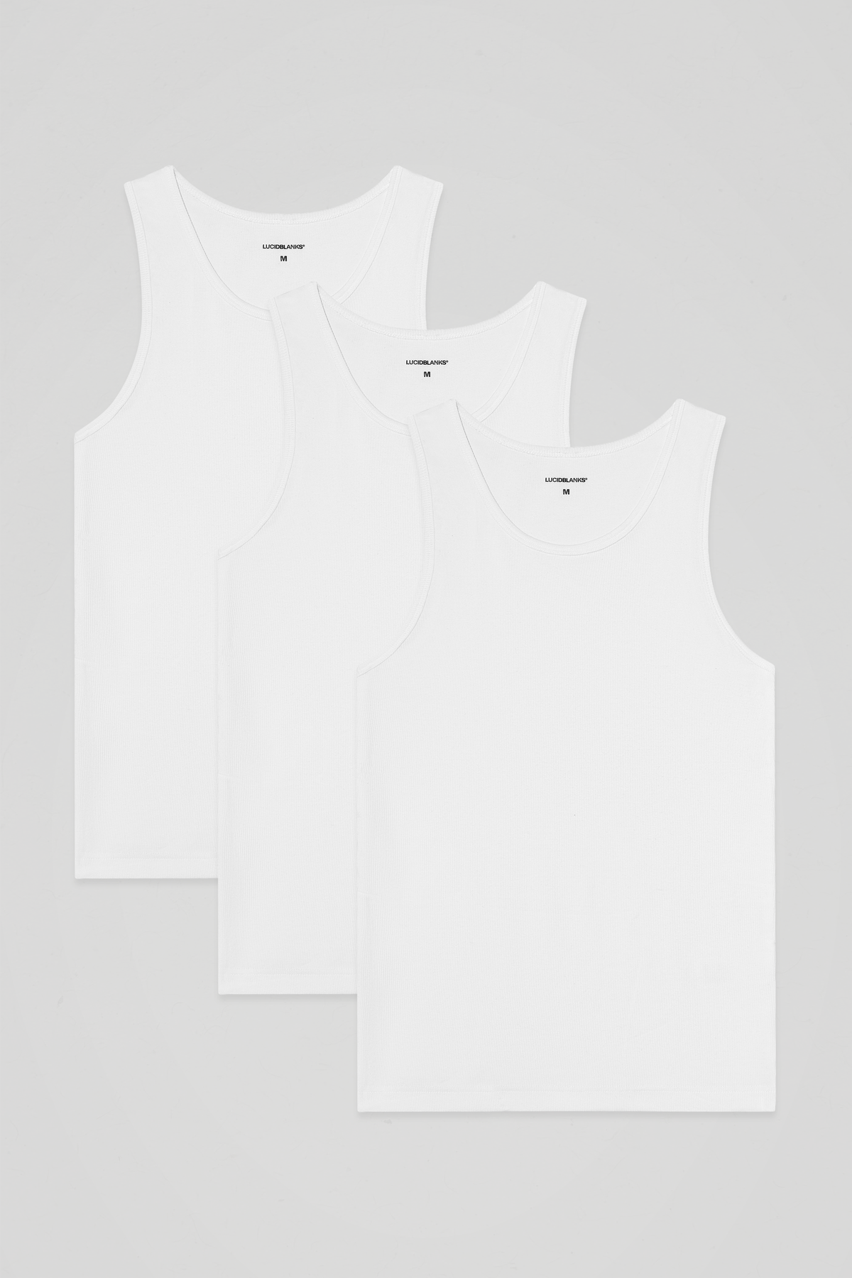 Core Ribbed Tank Tops (3 PK)