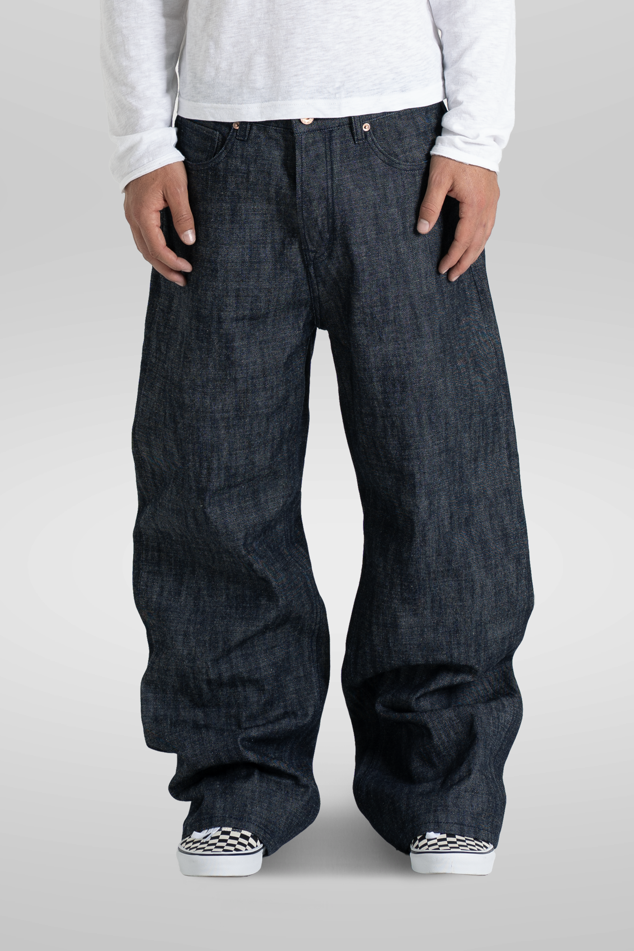 'Veil' Raw Indigo Selvedge Denim