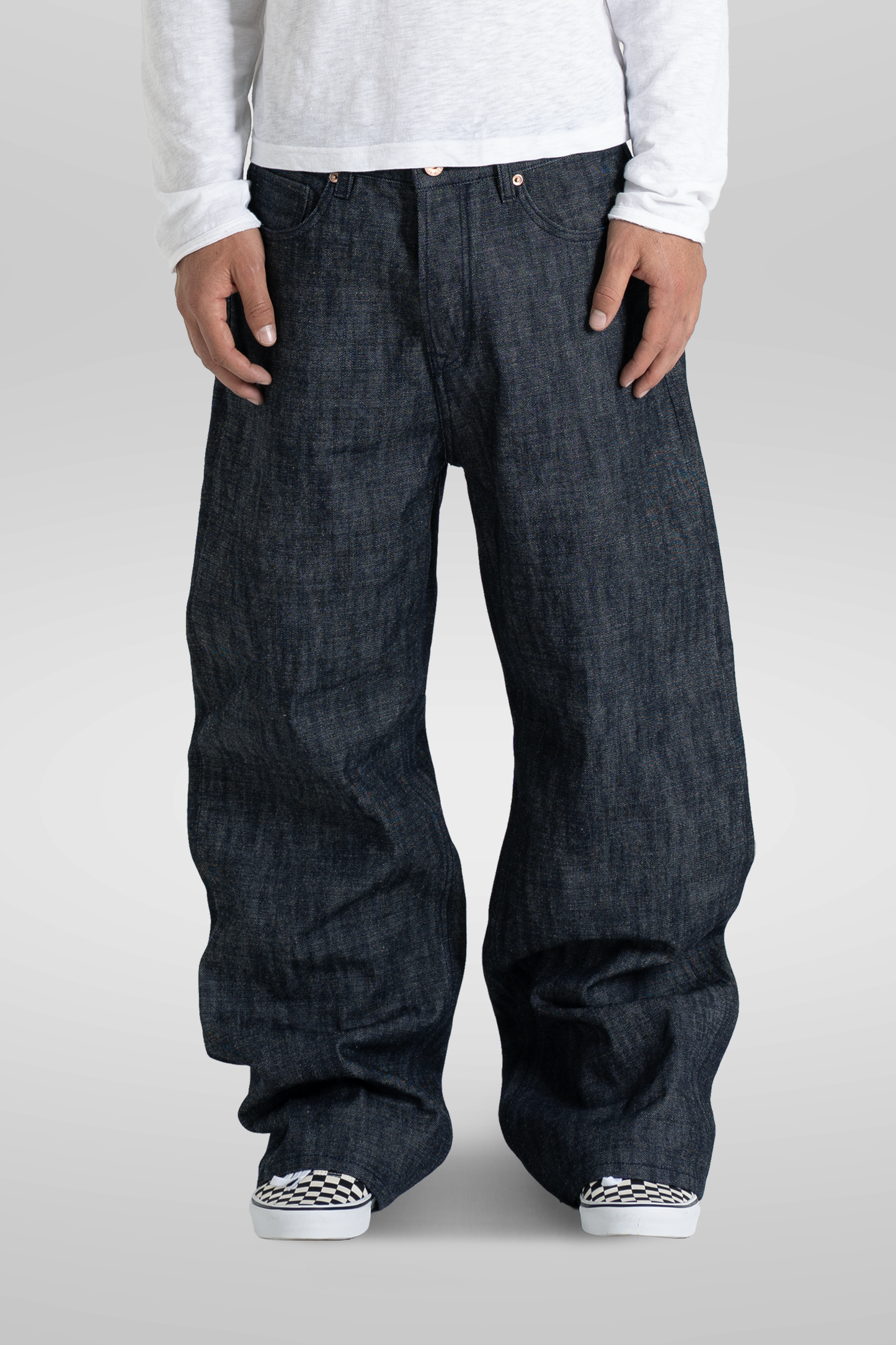 'Veil' Raw Indigo Selvedge Denim