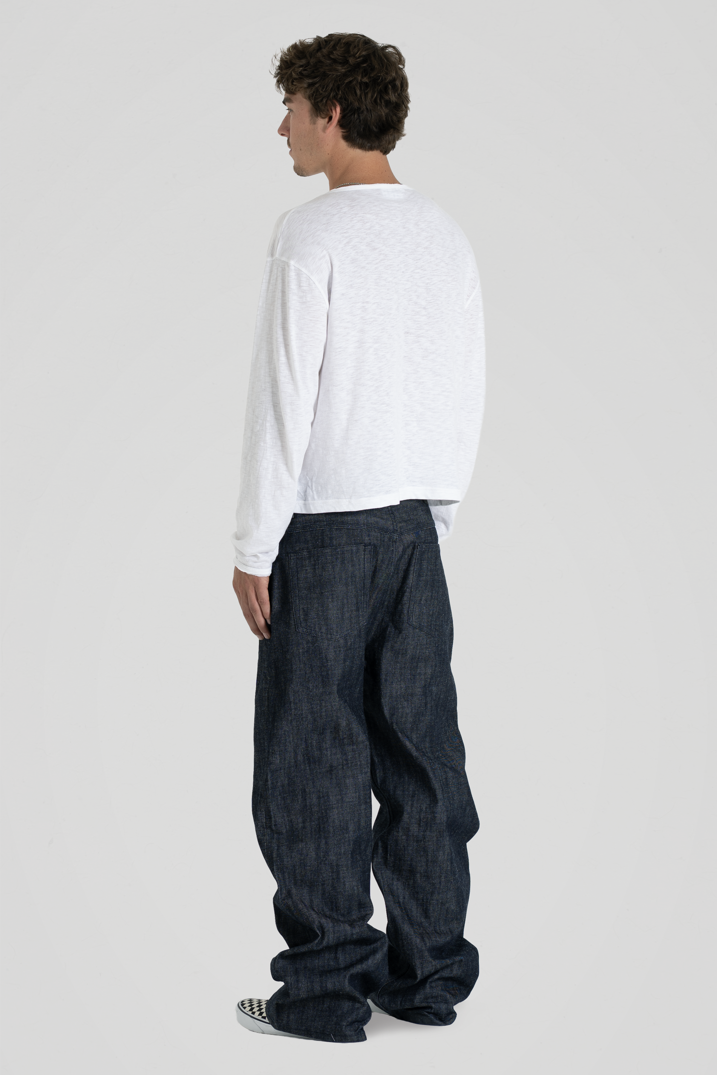 'Veil' Raw Indigo Selvedge Denim