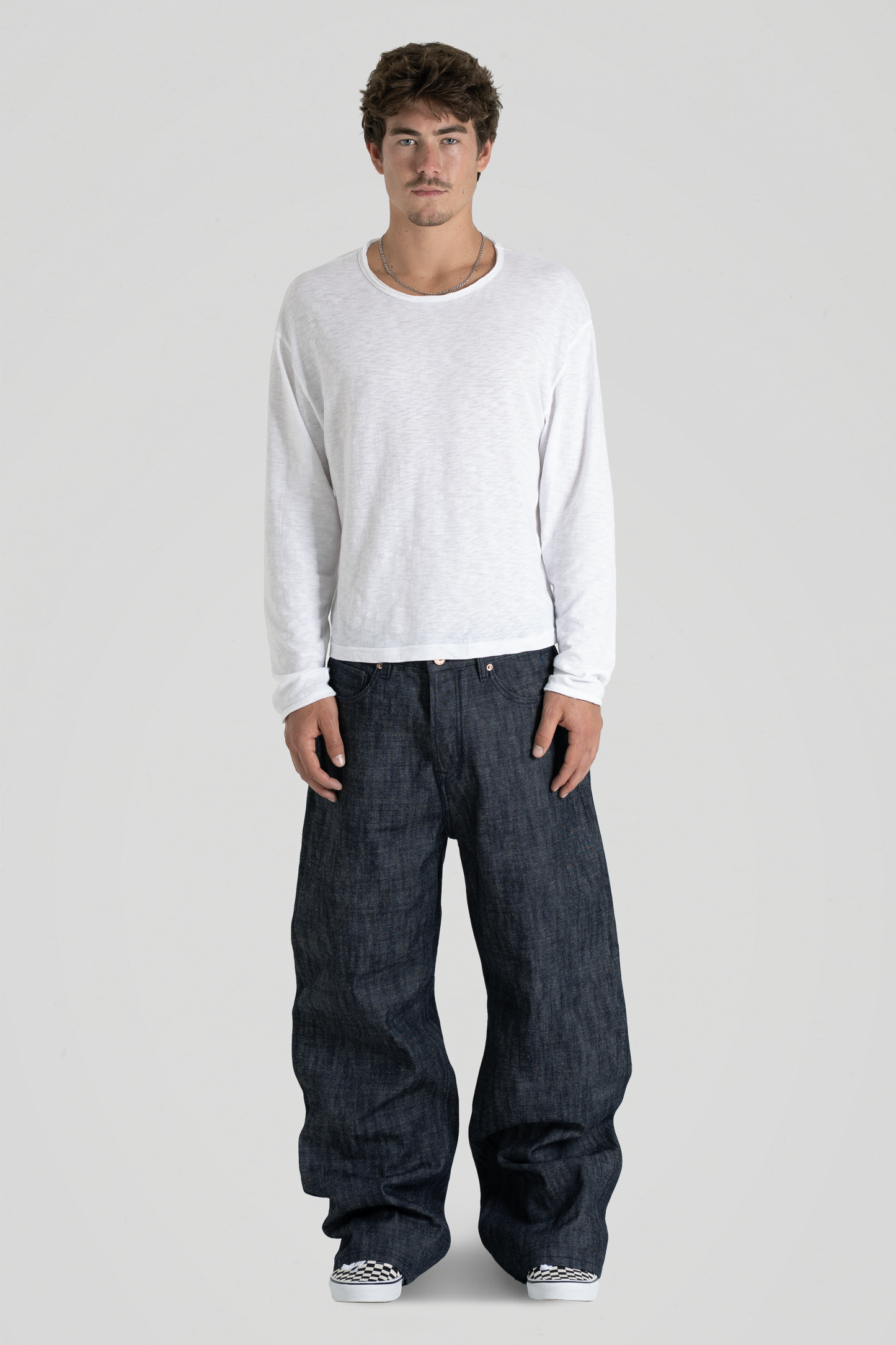 'Veil' Raw Indigo Selvedge Denim