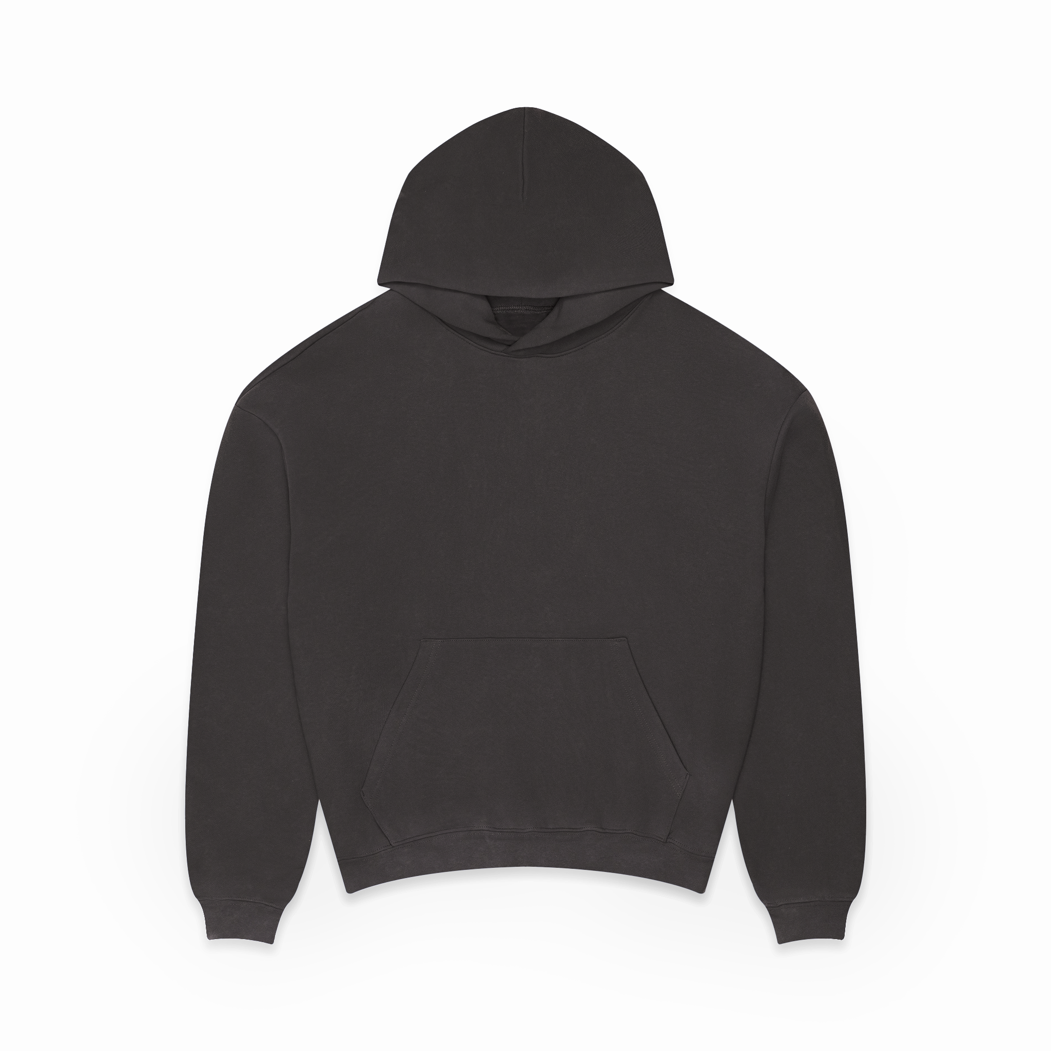600 GSM "Vintage Black" Core Hoodie