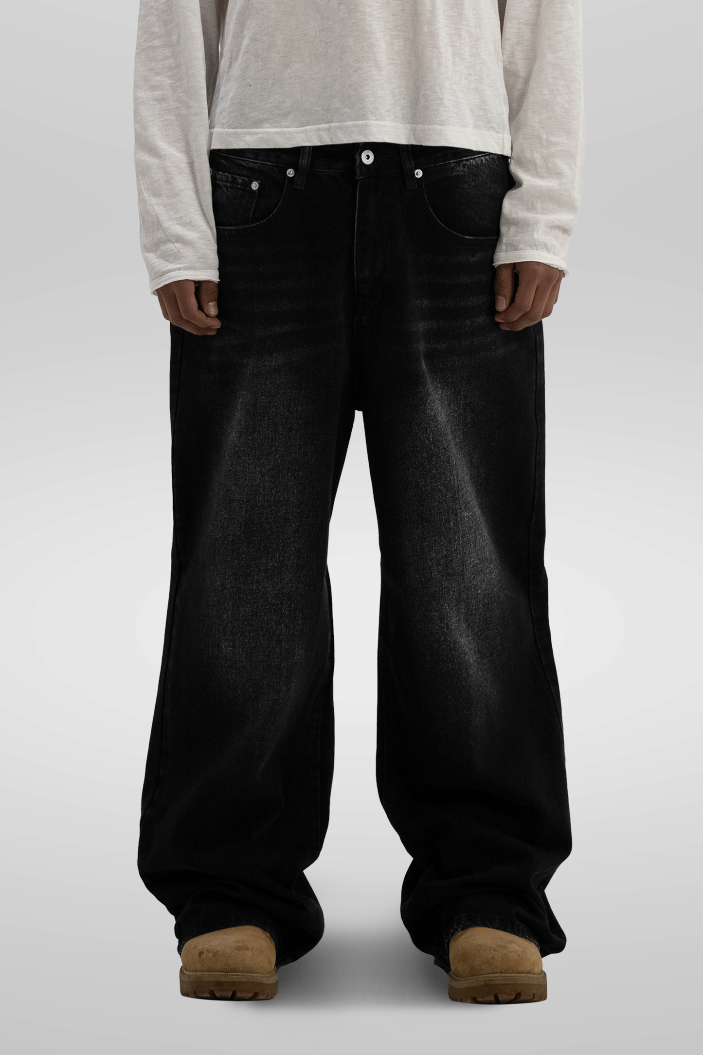 'Dusk' Denim (Washed Black)