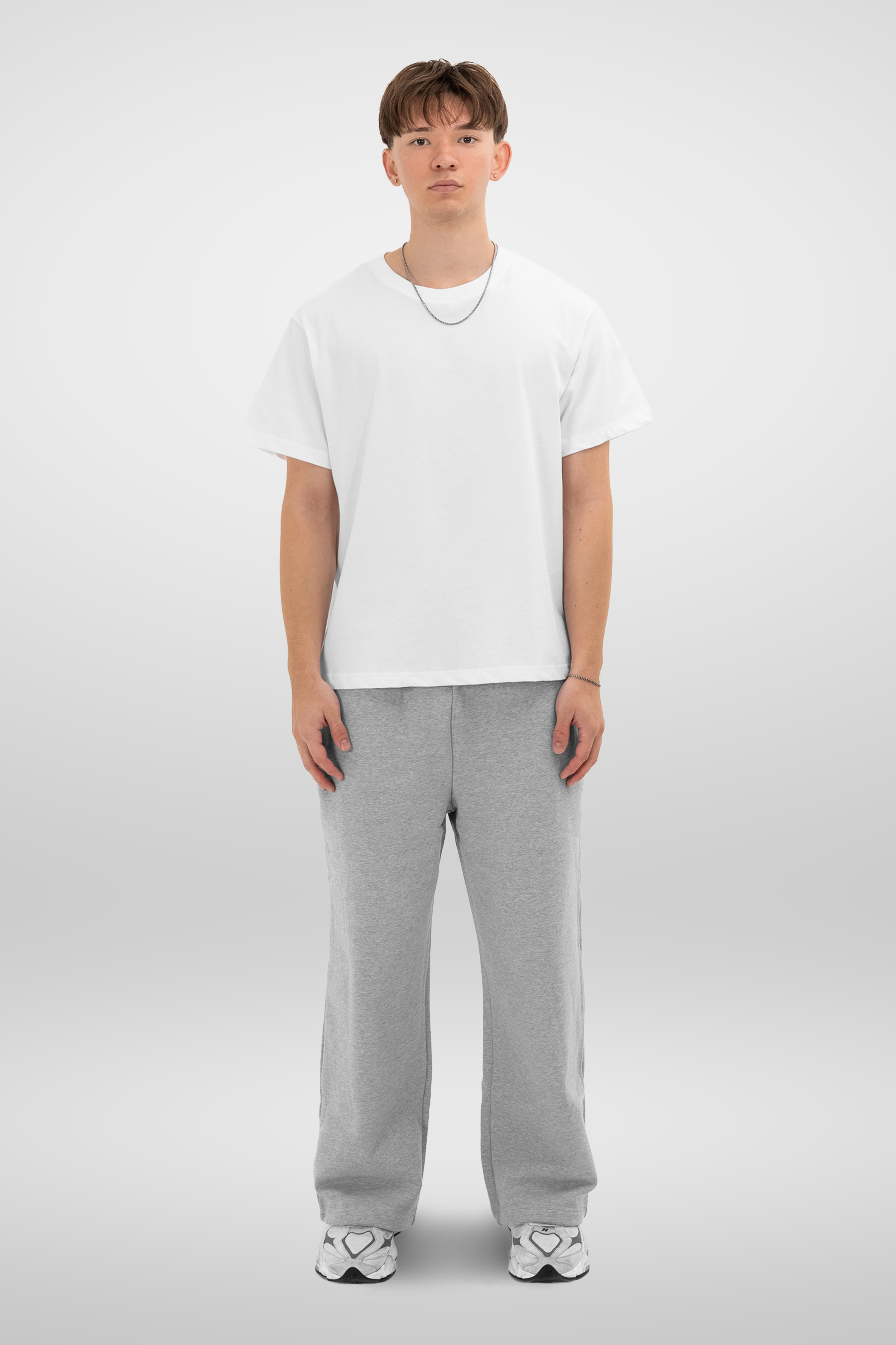 300 GSM 'White' Standard Tee – LucidBlanks
