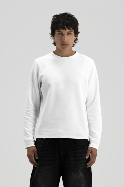 White' Thermal Long Sleeve – LucidBlanks
