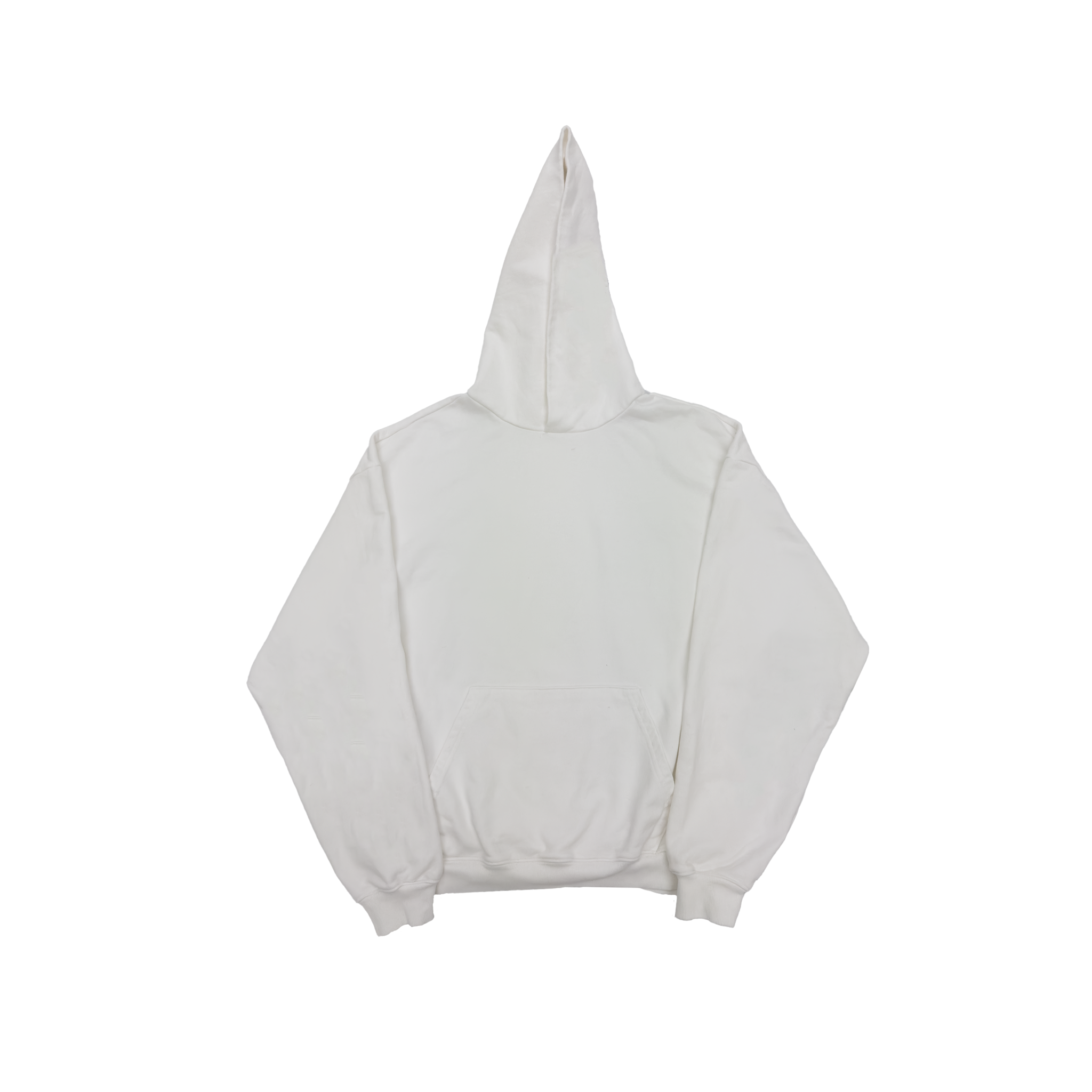 500 GSM Garment Dye 'Pure White' French Terry Cotton Hoodie – LucidBlanks