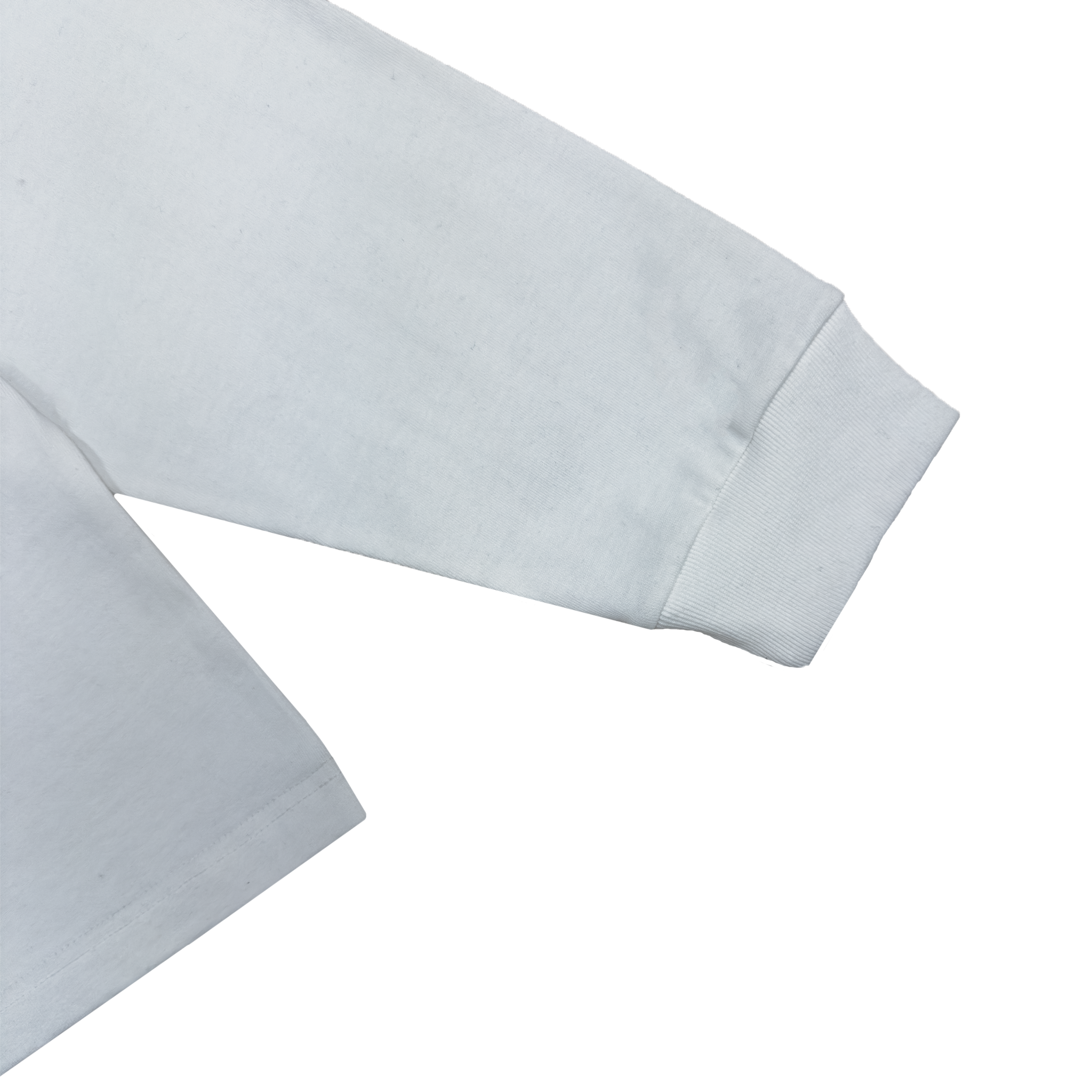 300 GSM 'White' Longsleeve Tee