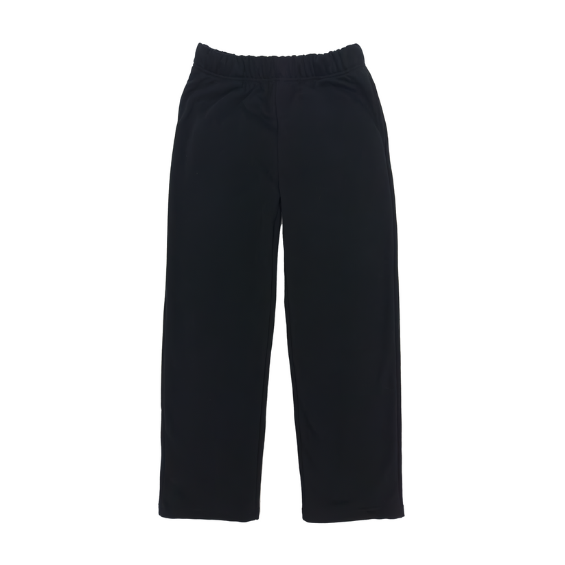 380 GSM 'Black' Open Bottom Fleece Sweatpants – LucidBlanks